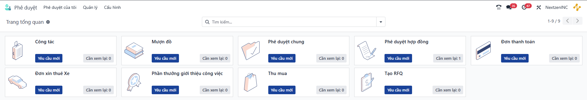 Phần mềm phê duyệt