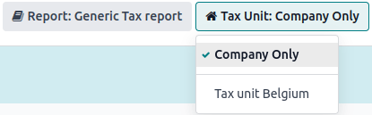 tax unit tax report